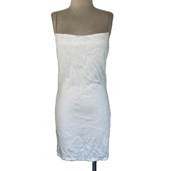 GAUGE81 Hira Mini Backless Dress in Ivory Small New Crystal Straps - Picture 5 of 15